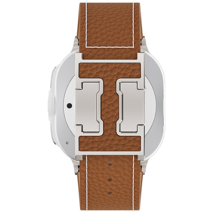 Lychee Leather Band For Samsung Galaxy Watch Ultra