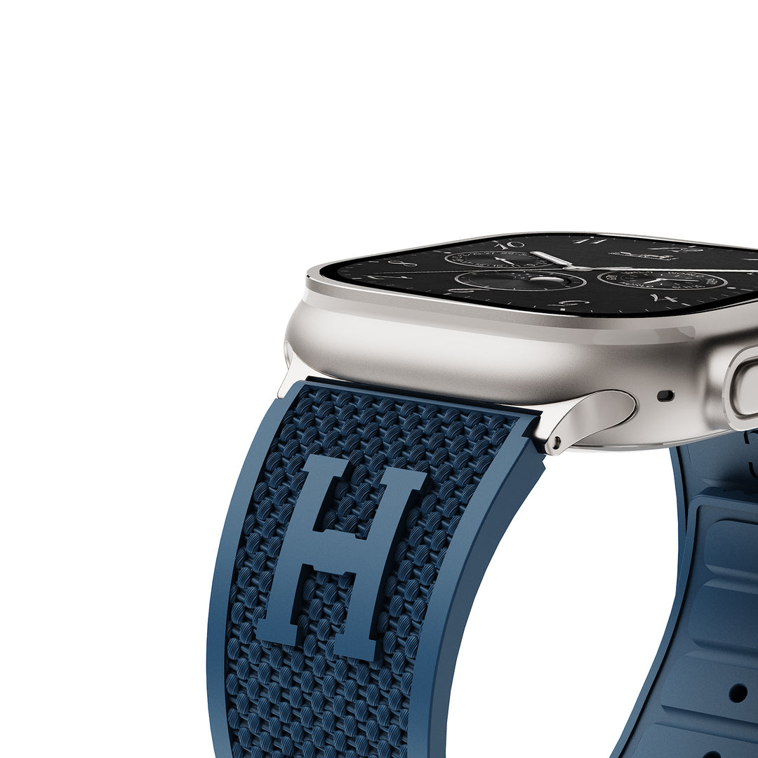 Weave Texture Silicone Band for Apple Watch