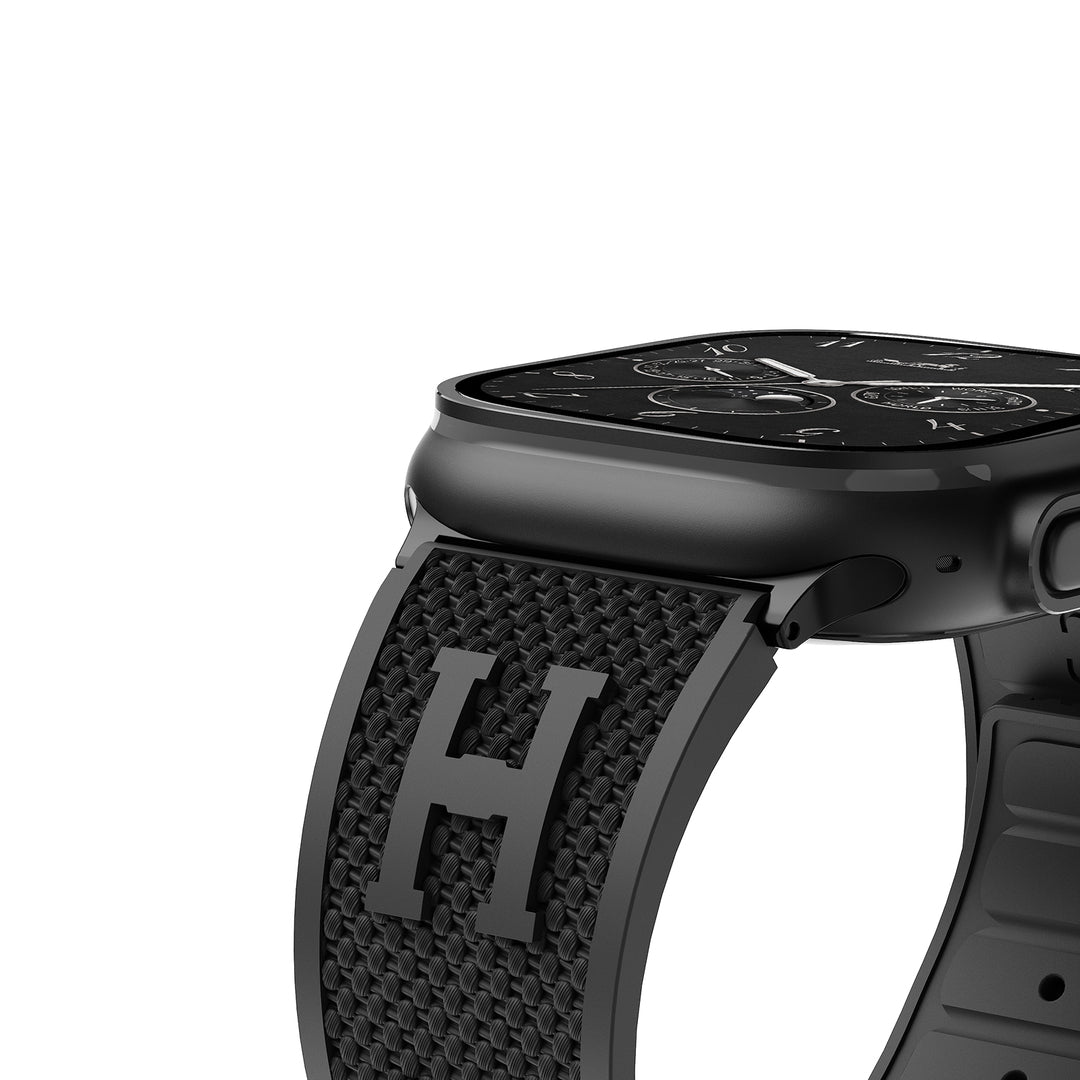 Weave Texture Silicone Band for Apple Watch