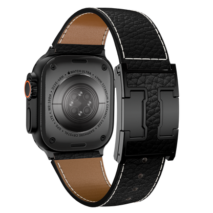 Lychee Leather Band For Apple Watch