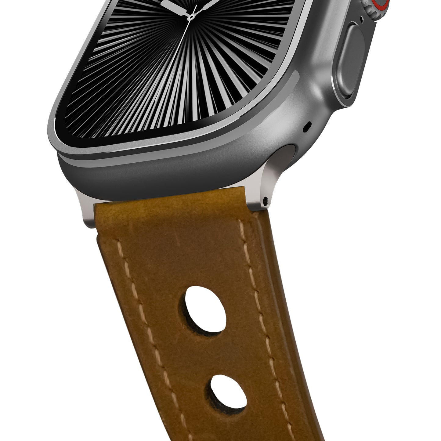 LX Leather Magnetic Buckle Band For Apple Watch