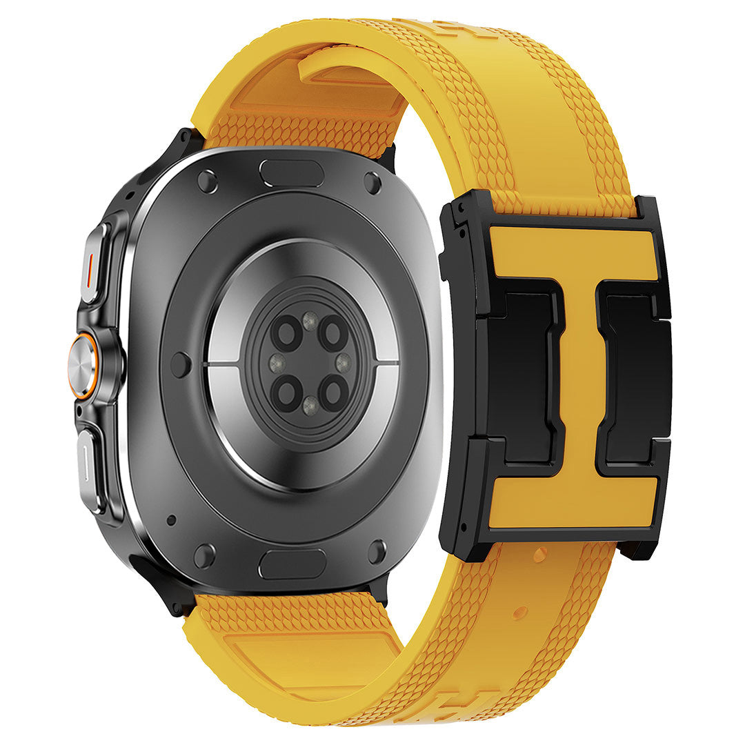 Silicone Magnetic Buckle Band For Galaxy Watch Ultra