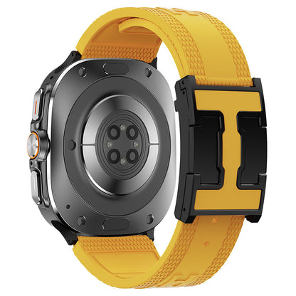 Silicone Magnetic Buckle Band For Galaxy Watch Ultra