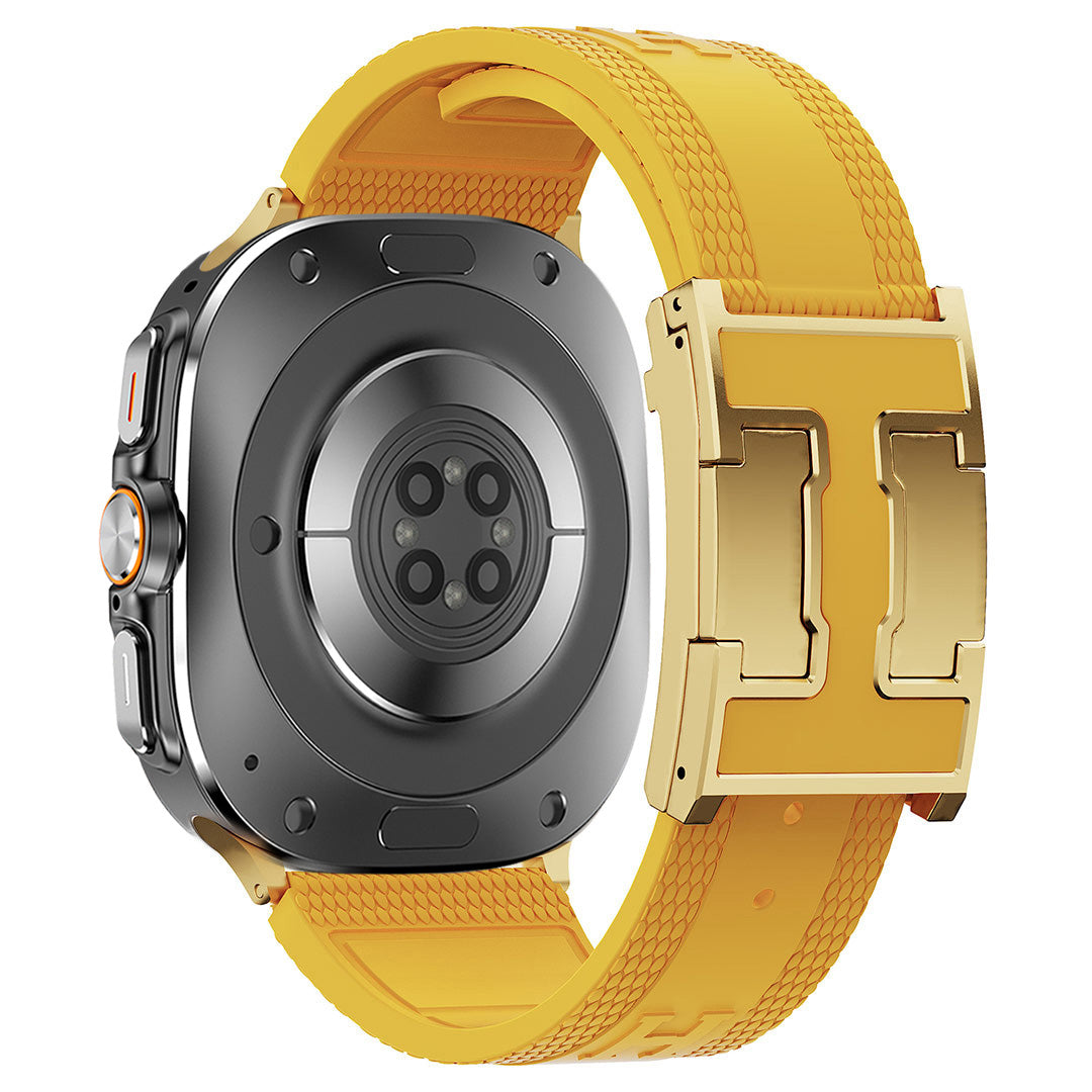 Silicone Magnetic Buckle Band For Galaxy Watch Ultra