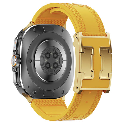 Silicone Magnetic Buckle Band For Galaxy Watch Ultra