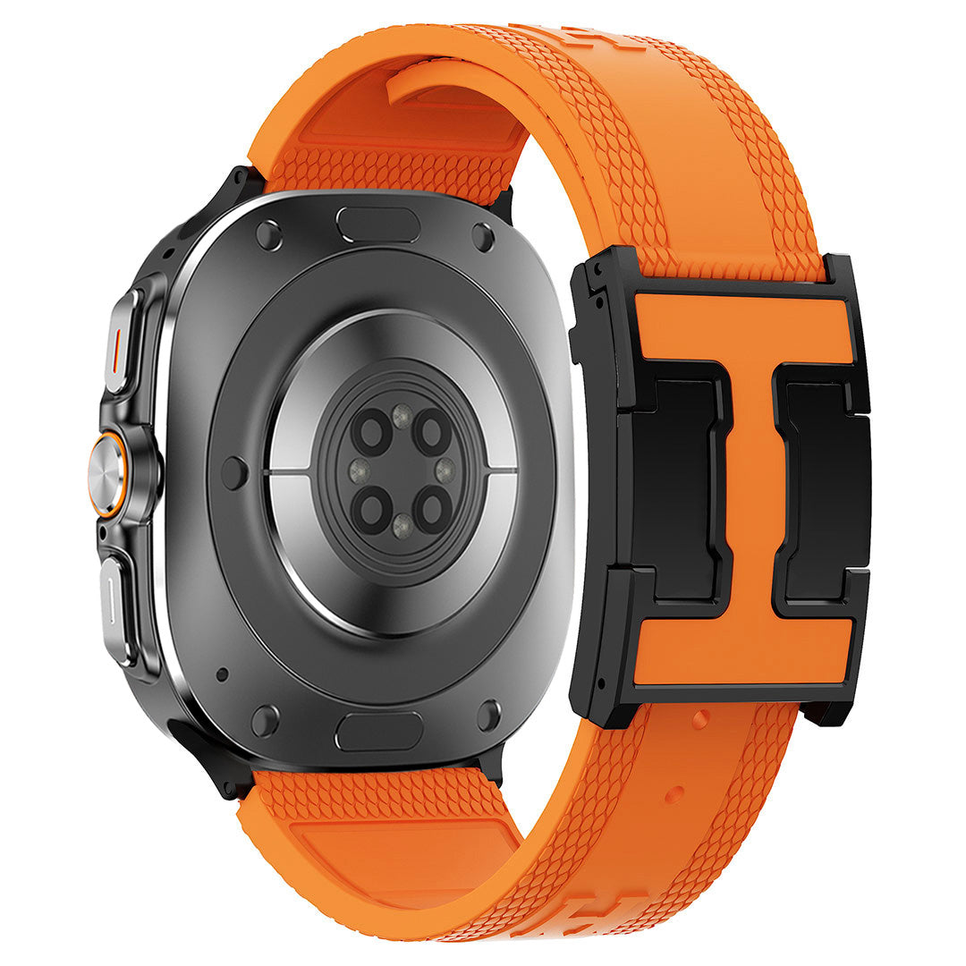 Silicone Magnetic Buckle Band For Galaxy Watch Ultra
