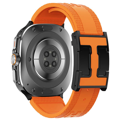 Silicone Magnetic Buckle Band For Galaxy Watch Ultra