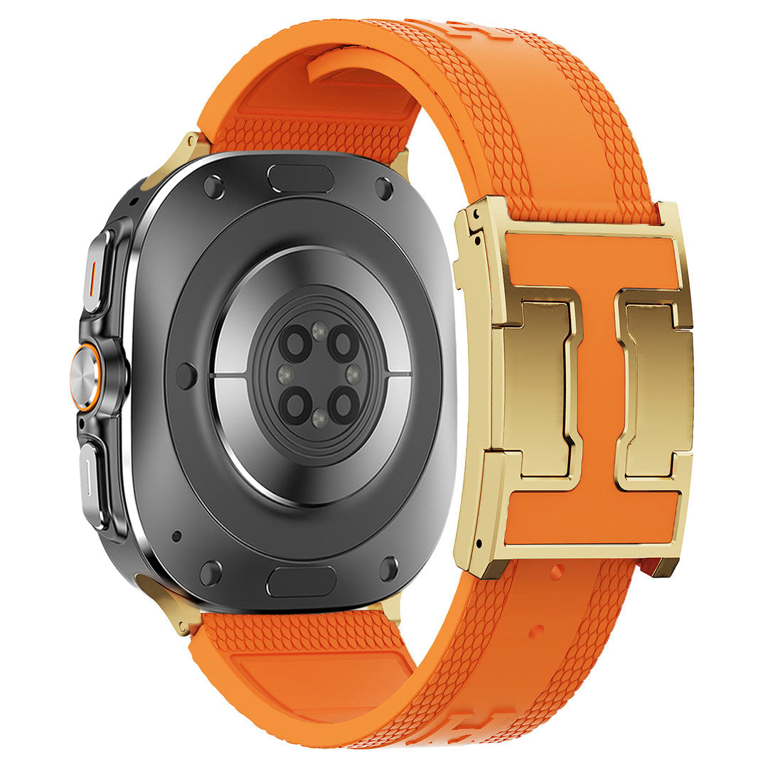 Silicone Magnetic Buckle Band For Galaxy Watch Ultra