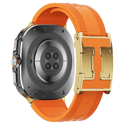 Silicone Magnetic Buckle Band For Galaxy Watch Ultra