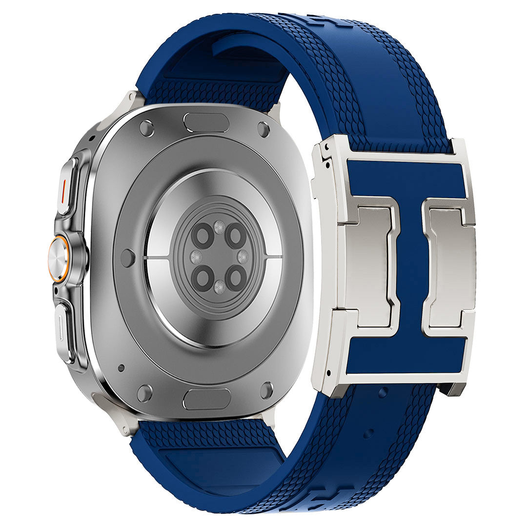 Silicone Magnetic Buckle Band For Galaxy Watch Ultra