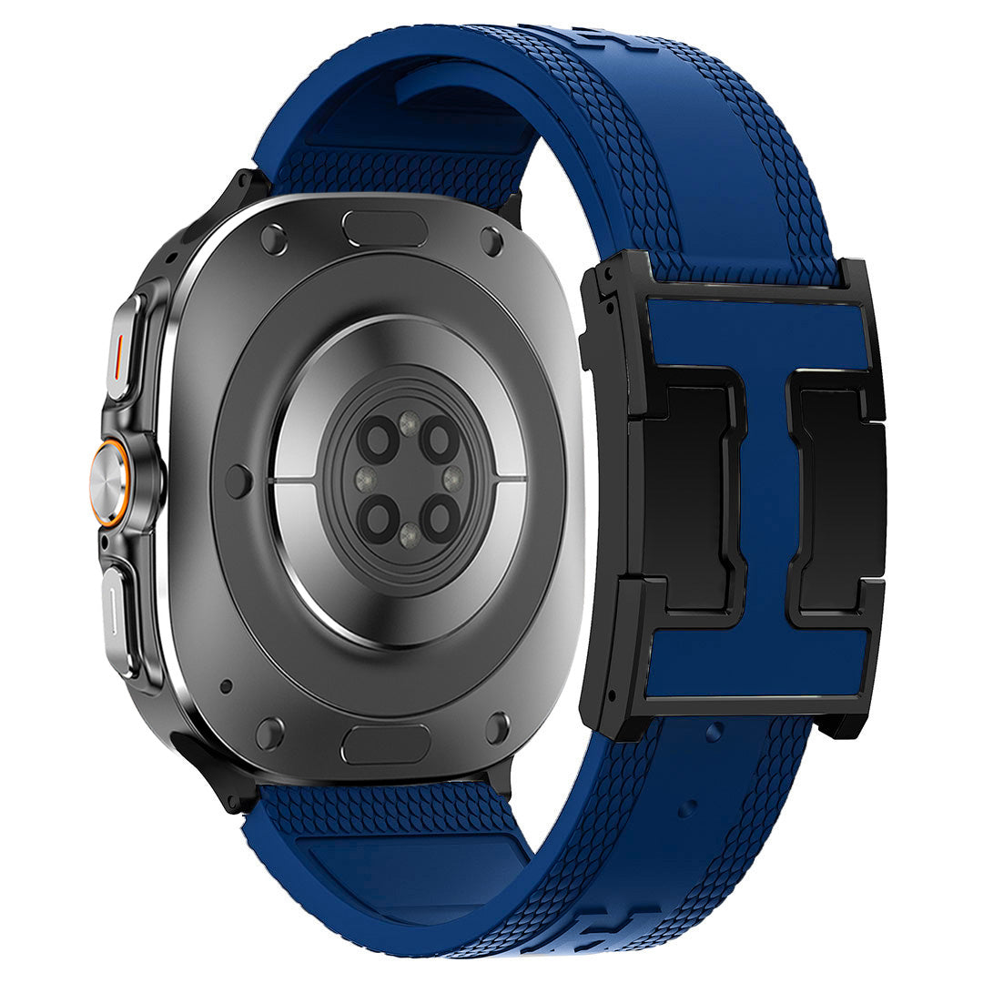 Silicone Magnetic Buckle Band For Galaxy Watch Ultra