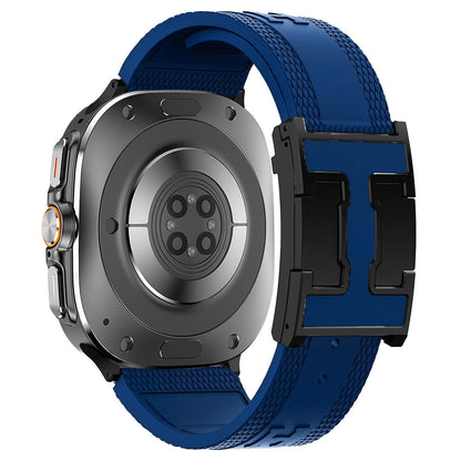 Silicone Magnetic Buckle Band For Galaxy Watch Ultra
