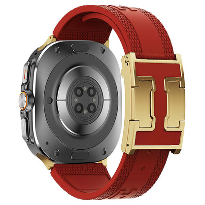 Silicone Magnetic Buckle Band For Galaxy Watch Ultra