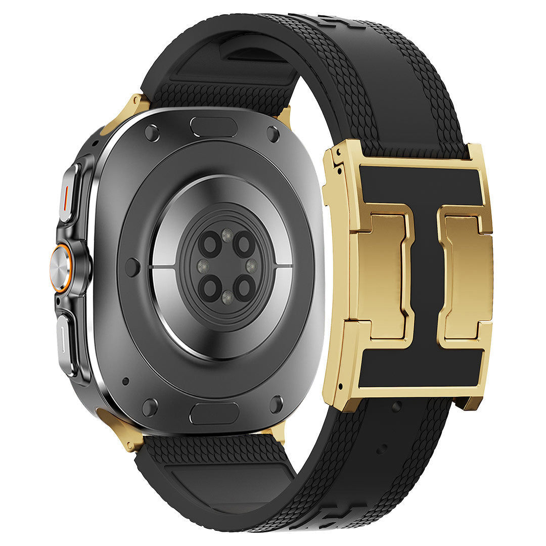 Silicone Magnetic Buckle Band For Galaxy Watch Ultra