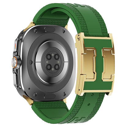 Silicone Magnetic Buckle Band For Galaxy Watch Ultra