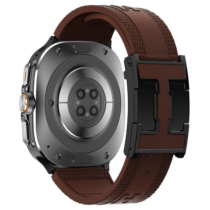 Silicone Magnetic Buckle Band For Galaxy Watch Ultra