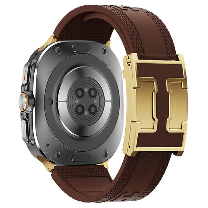 Silicone Magnetic Buckle Band For Galaxy Watch Ultra