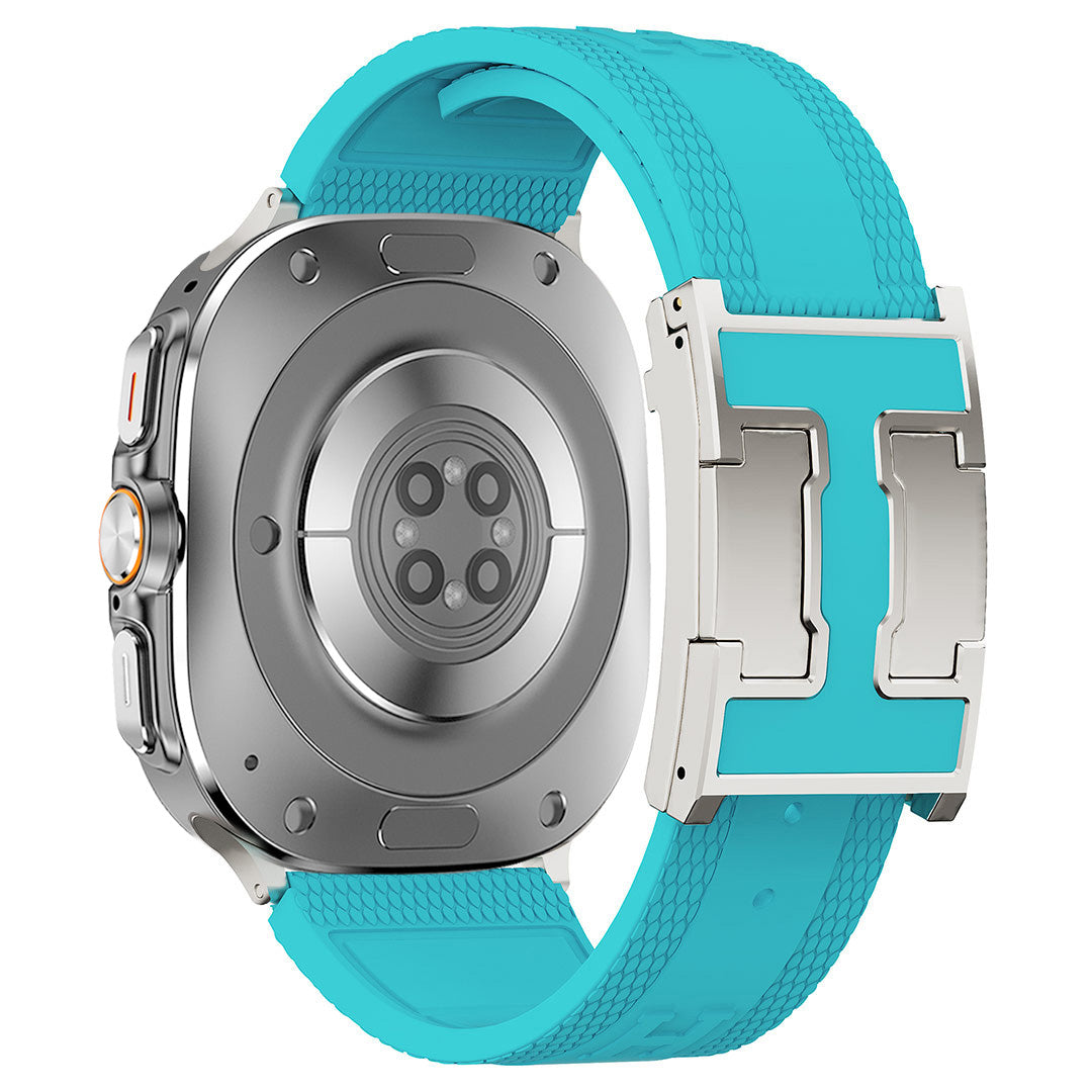 Silicone Magnetic Buckle Band For Galaxy Watch Ultra
