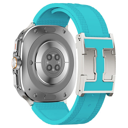 Silicone Magnetic Buckle Band For Galaxy Watch Ultra