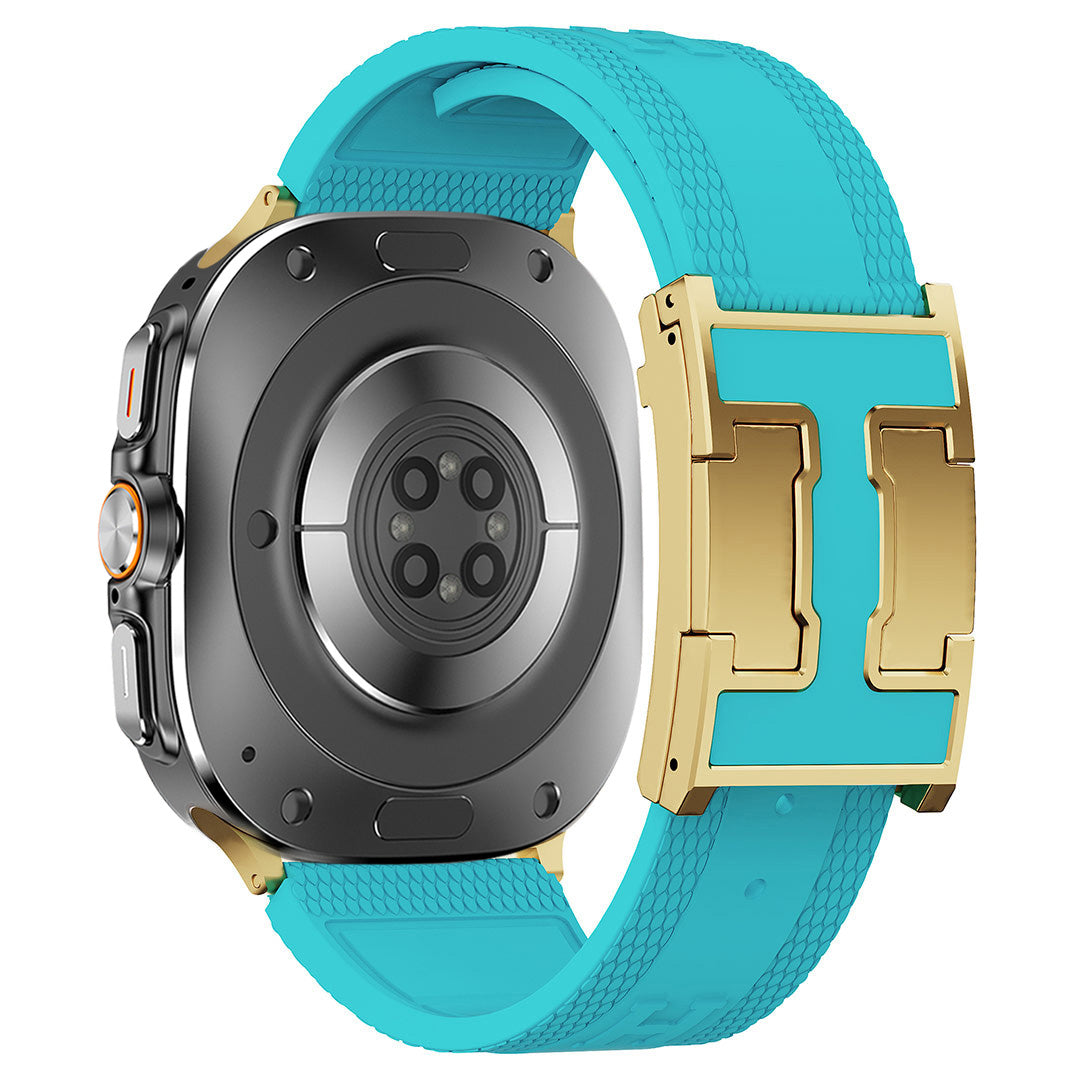 Silicone Magnetic Buckle Band For Galaxy Watch Ultra