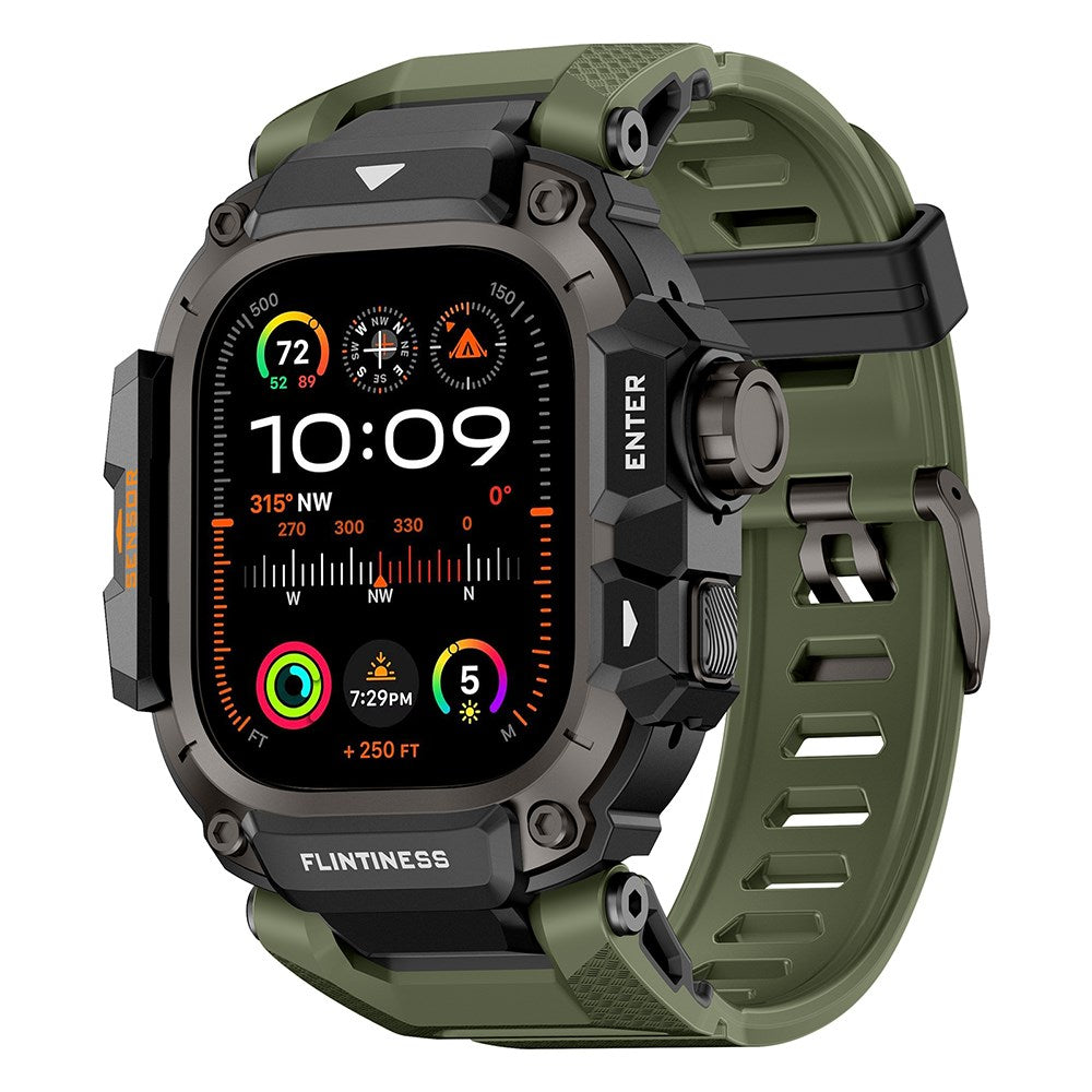 Fortress Case & Silicone Band for Apple Watch Ultra 49mm