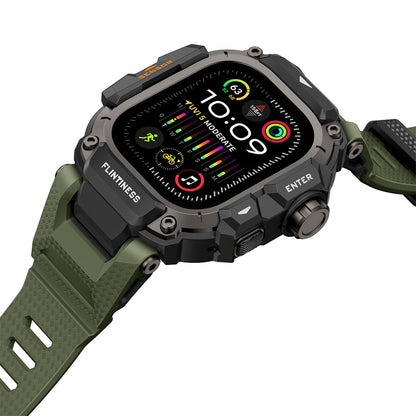 Fortress Case & Silicone Band for Apple Watch Ultra 49mm