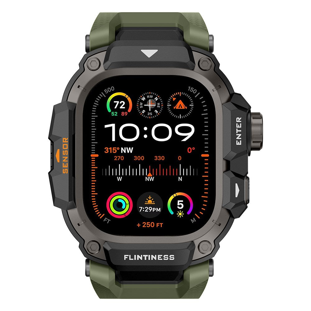 Fortress Case & Silicone Band for Apple Watch Ultra 49mm
