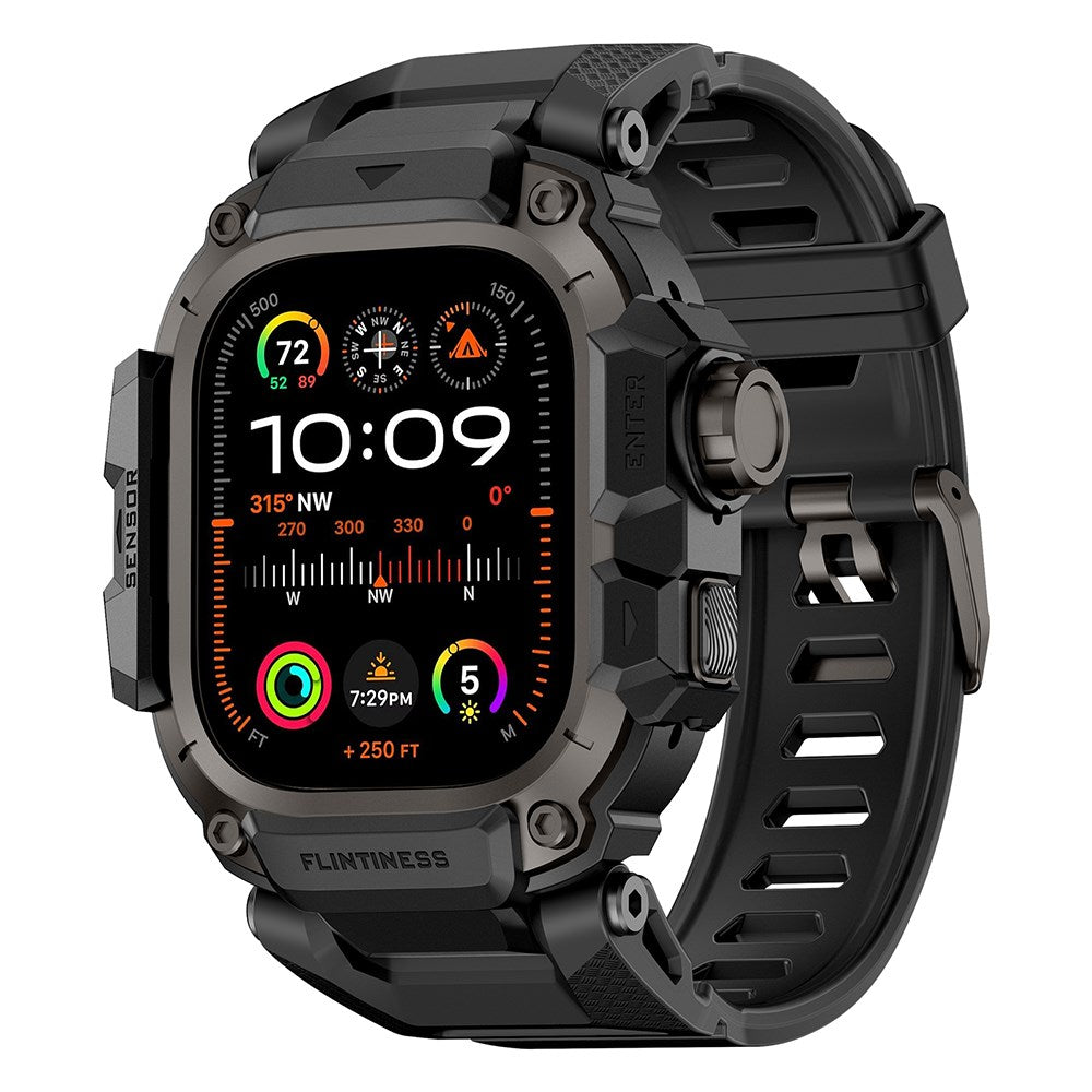 Fortress Case & Silicone Band for Apple Watch Ultra 49mm