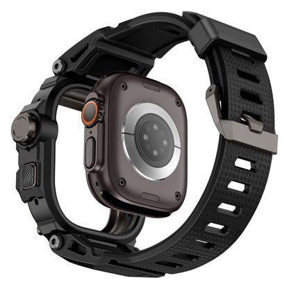 Fortress Case & Silicone Band for Apple Watch Ultra 49mm