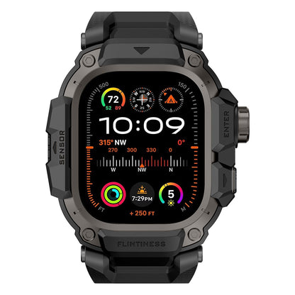 Fortress Case & Silicone Band for Apple Watch Ultra 49mm