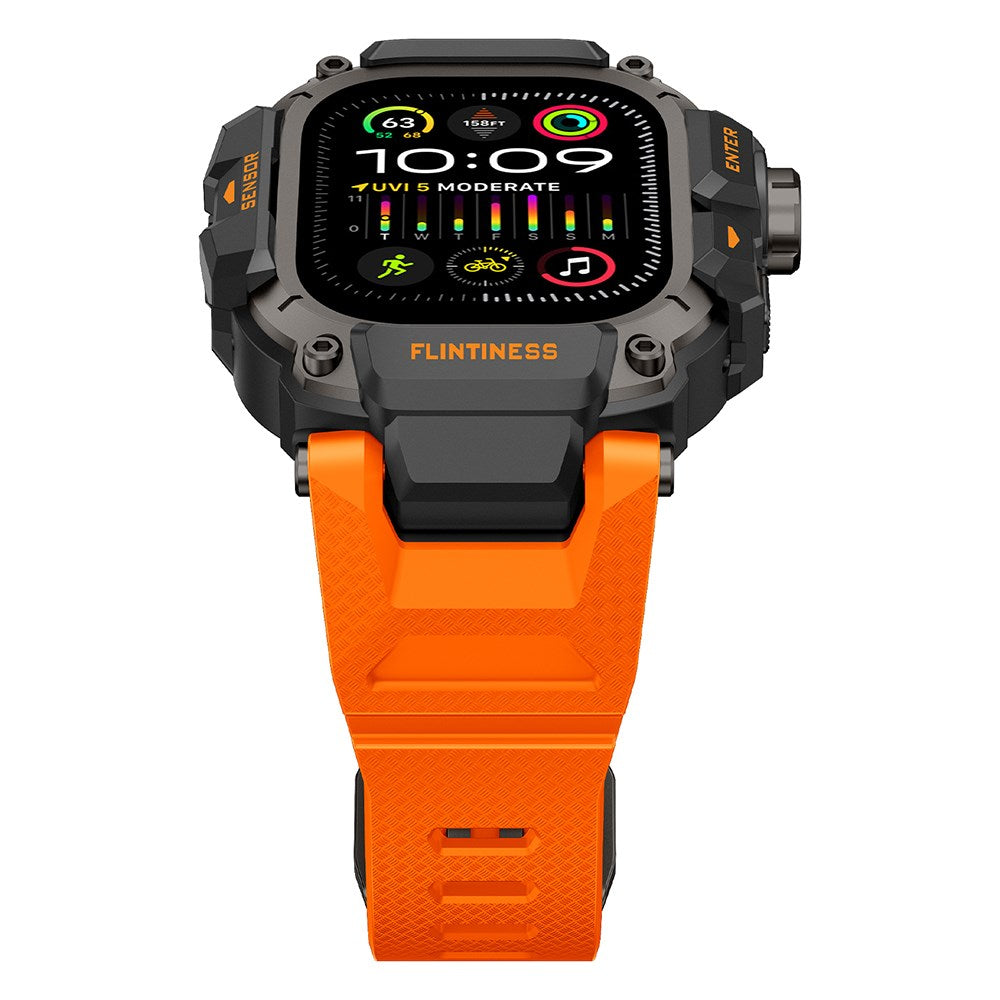 Fortress Case & Silicone Band for Apple Watch Ultra 49mm