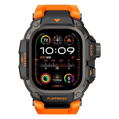 Fortress Case & Silicone Band for Apple Watch Ultra 49mm