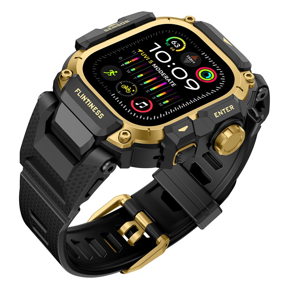 Fortress Case & Silicone Band for Apple Watch Ultra 49mm