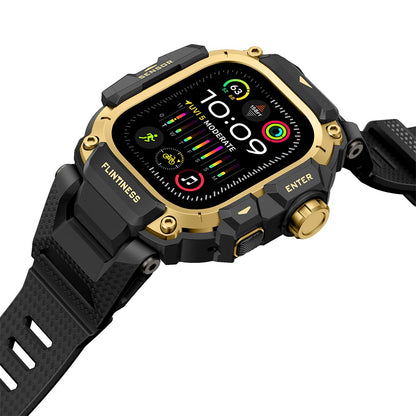 Fortress Case & Silicone Band for Apple Watch Ultra 49mm