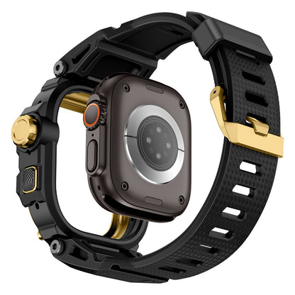 Fortress Case & Silicone Band for Apple Watch Ultra 49mm