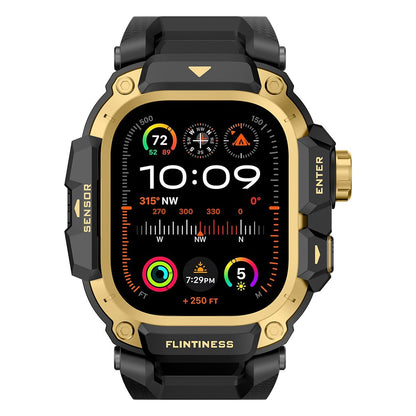 Fortress Case & Silicone Band for Apple Watch Ultra 49mm