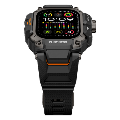 Fortress Case & Silicone Band for Apple Watch Ultra 49mm