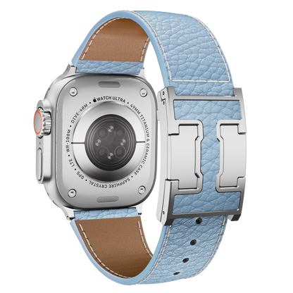 Lychee Leather Band For Apple Watch