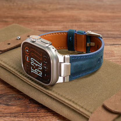 Pathfinder Leather Band For Apple Watch