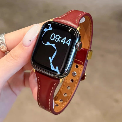 Leather Strap For Apple Watch