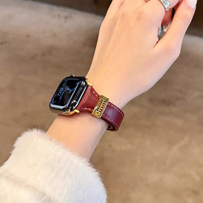 Leather Strap For Apple Watch