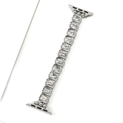 Rainbow Rhinestone Apple Watch Strap