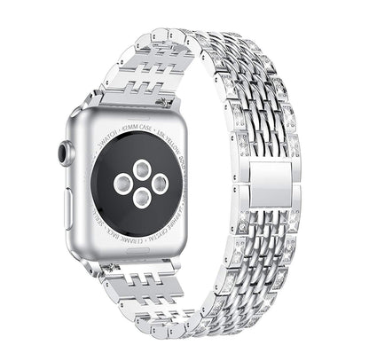 Shiny Stainless Steel Strap For Apple Watch
