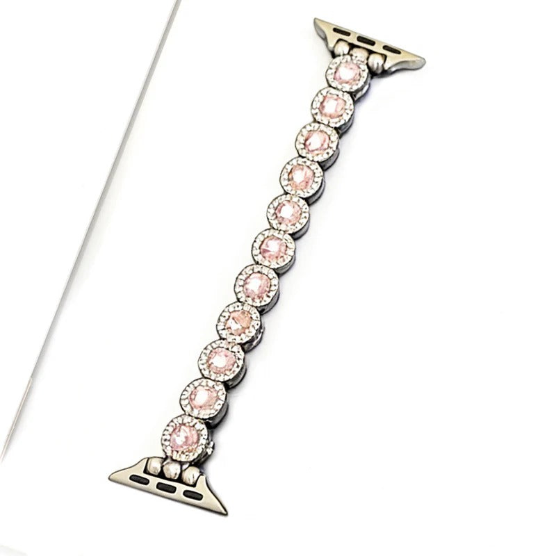 Rainbow Rhinestone Apple Watch Strap