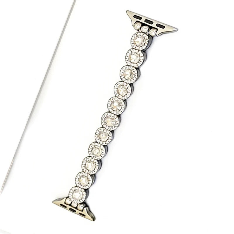 Rainbow Rhinestone Apple Watch Strap