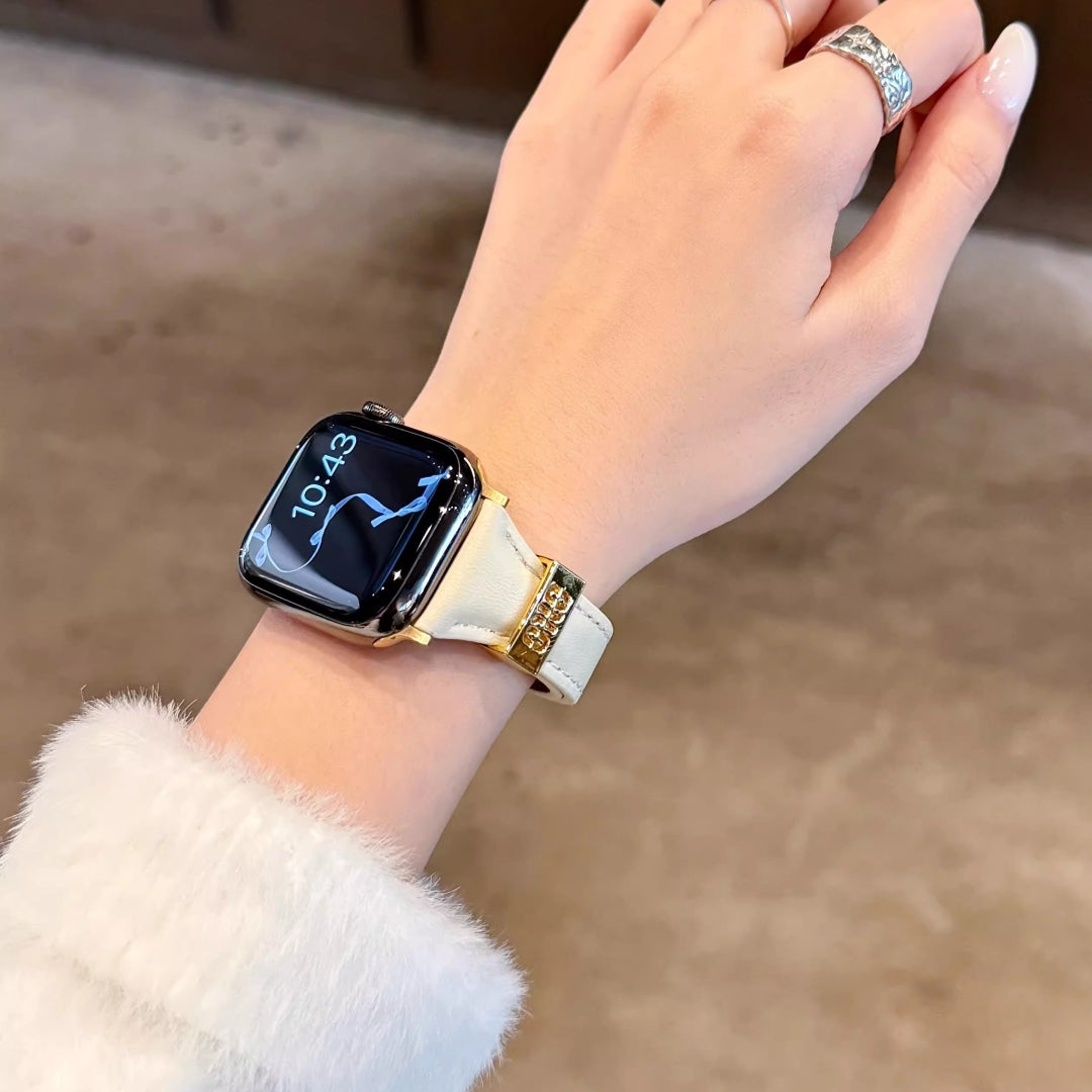 Leather Strap For Apple Watch