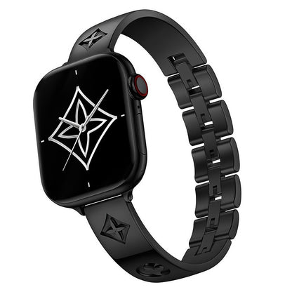 Elegant Stainless Steel Strap