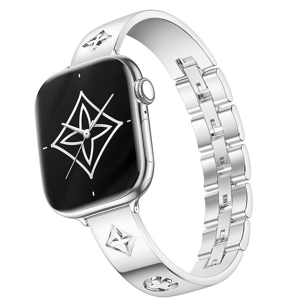 Elegant Stainless Steel Strap