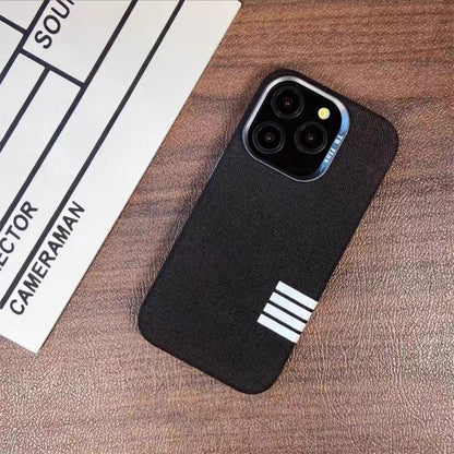 Linen Texture Magnetic Case For iPhone