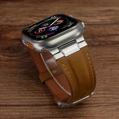 Pathfinder Leather Band For Apple Watch